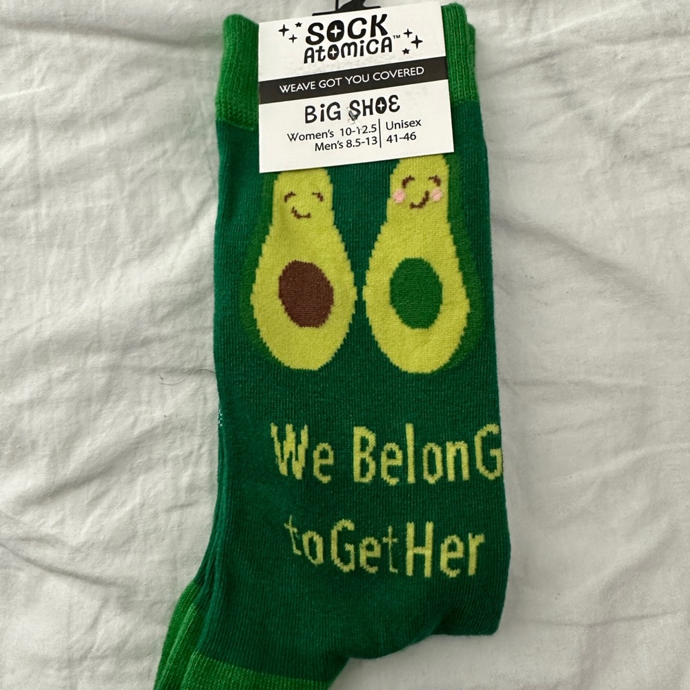 Avocado dress socks